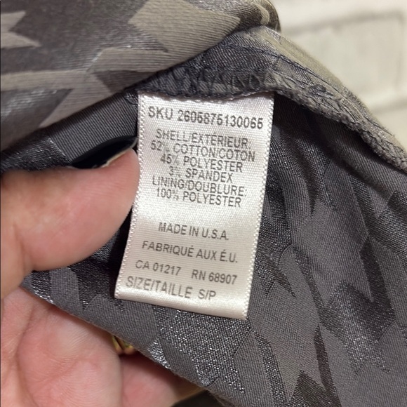 Le Chateau Strapless Black and Gray, with pockets Dress- small - Picture 7 of 9